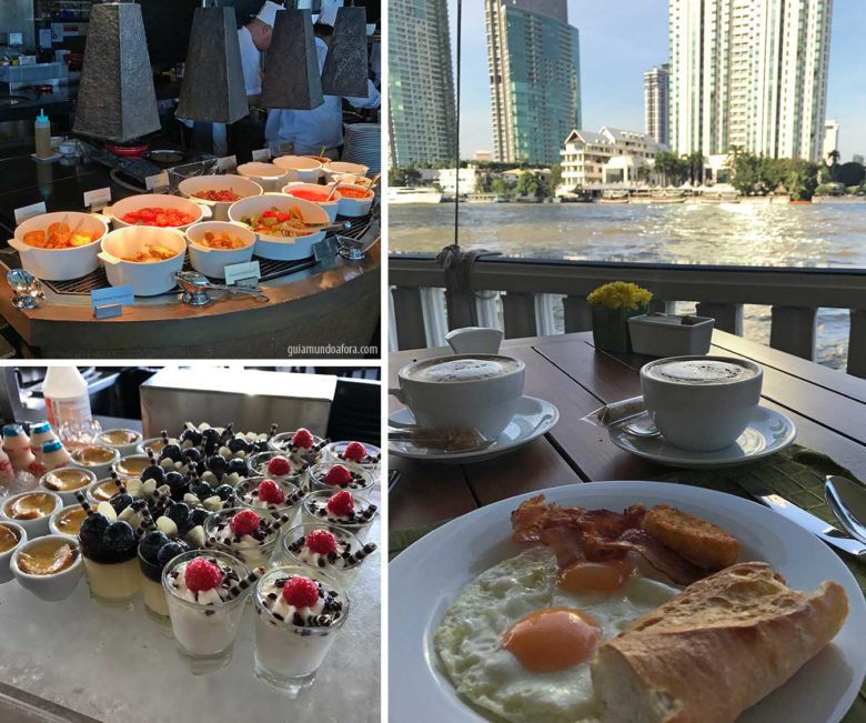 Café da manhã Mandarin Oriental Bangkok