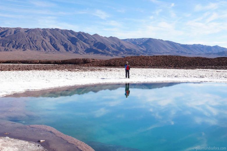 paisagens no Atacama Lagunas Escondidas
