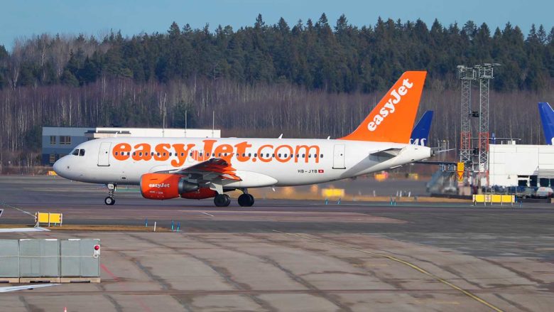regras de mala na Europa com Easyjet
