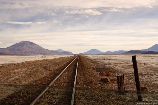 Caminho para o Uyuni