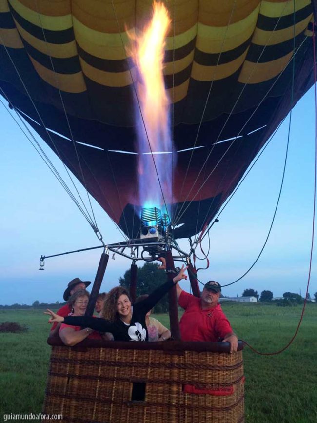 balão em Orlando