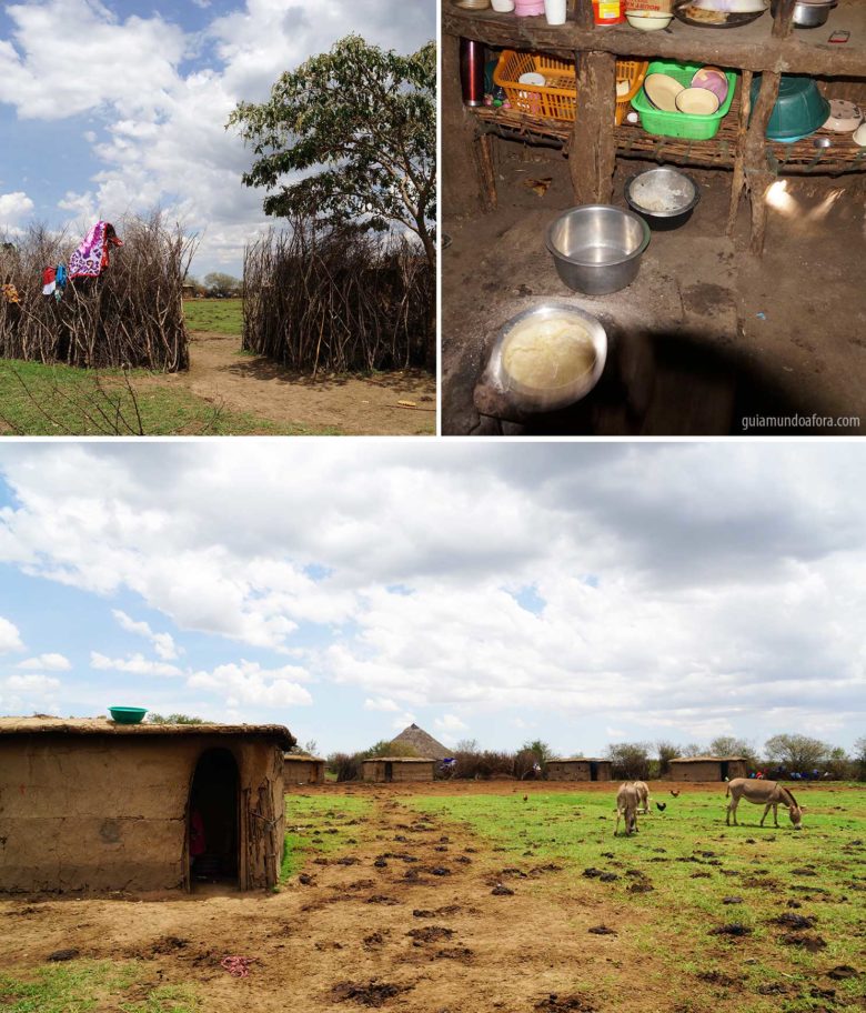 Casas da Tribo Masai