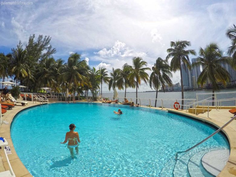 piscina do Mandarin Oriental Hotel am Miami
