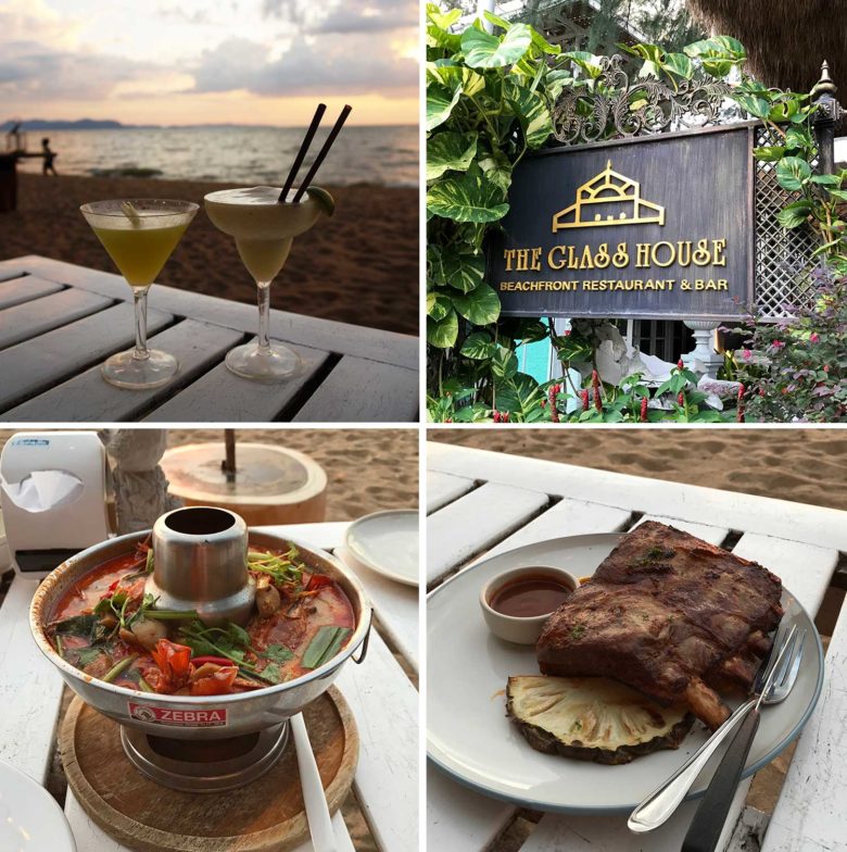 The Glass House para comer em Pattaya