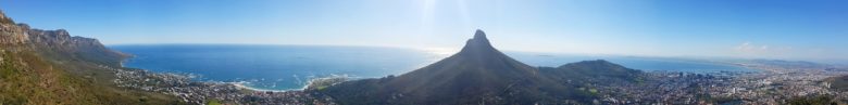 vista panoramica table mountain