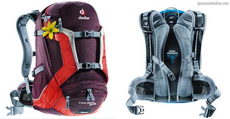 equipamentos de trekking mochila