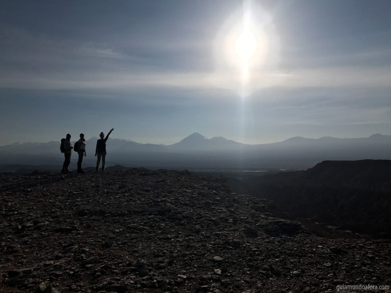 Trekking no valle de la Muerte