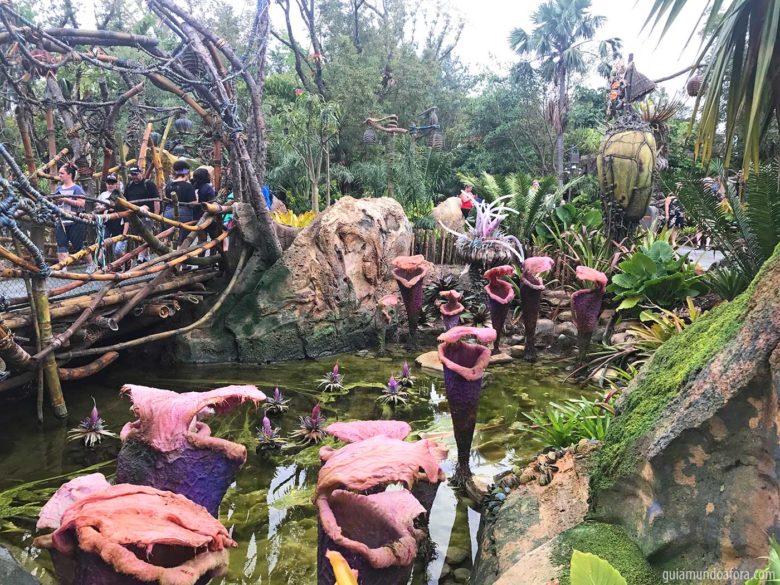 nova área do Avatar na Disney