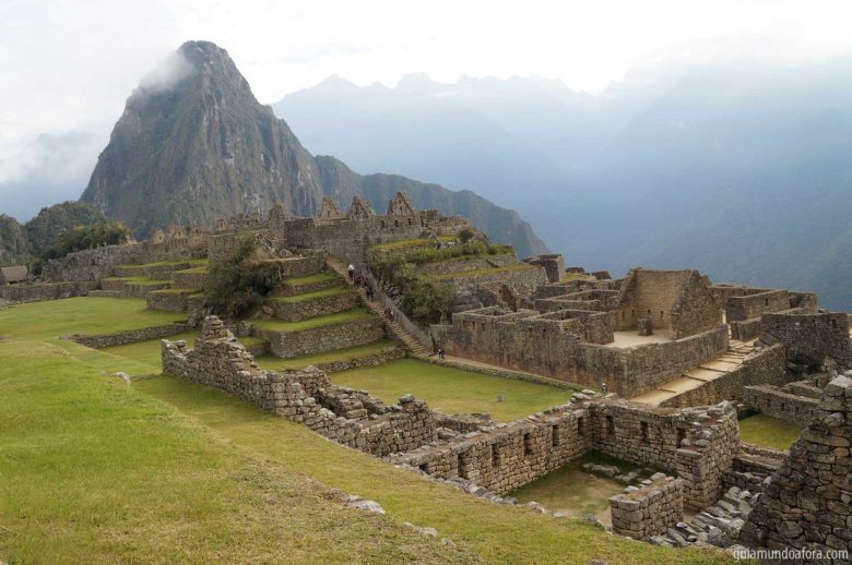 Visita a Machu Picchu no Peru