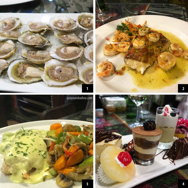 comidas restaurante ocean pacific