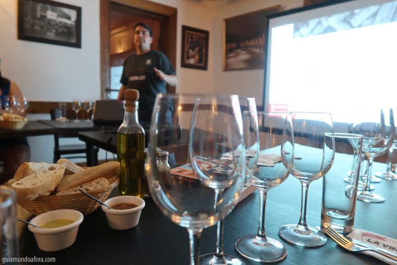 cruso de vinhos em Santiago