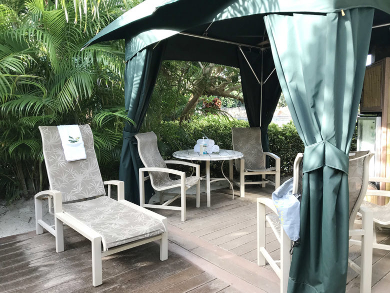 Cabanas do Dicovery Cove do SeaWorld