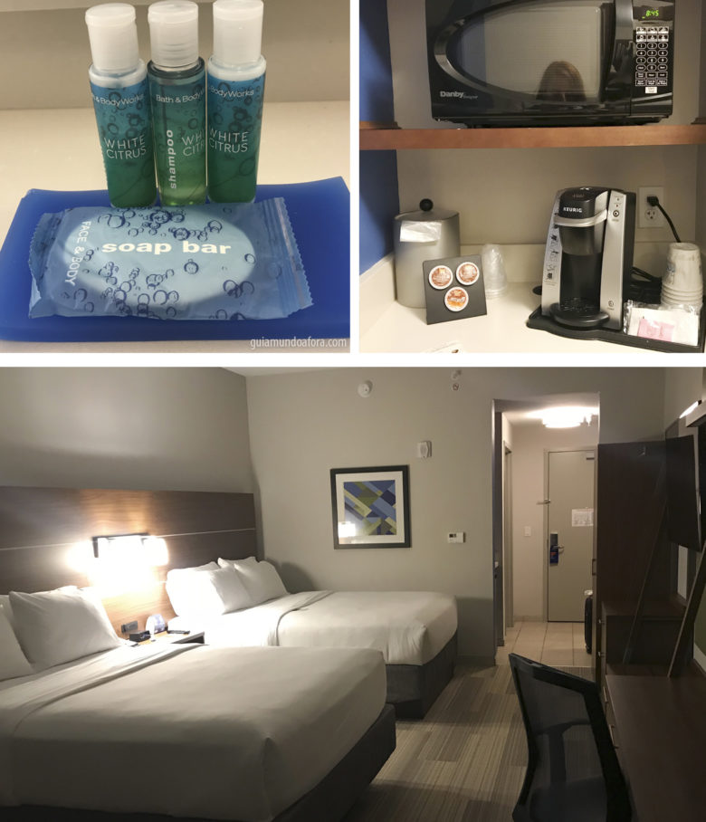 Holiday Inn SeaWorld fica na frente do parque em Orlando